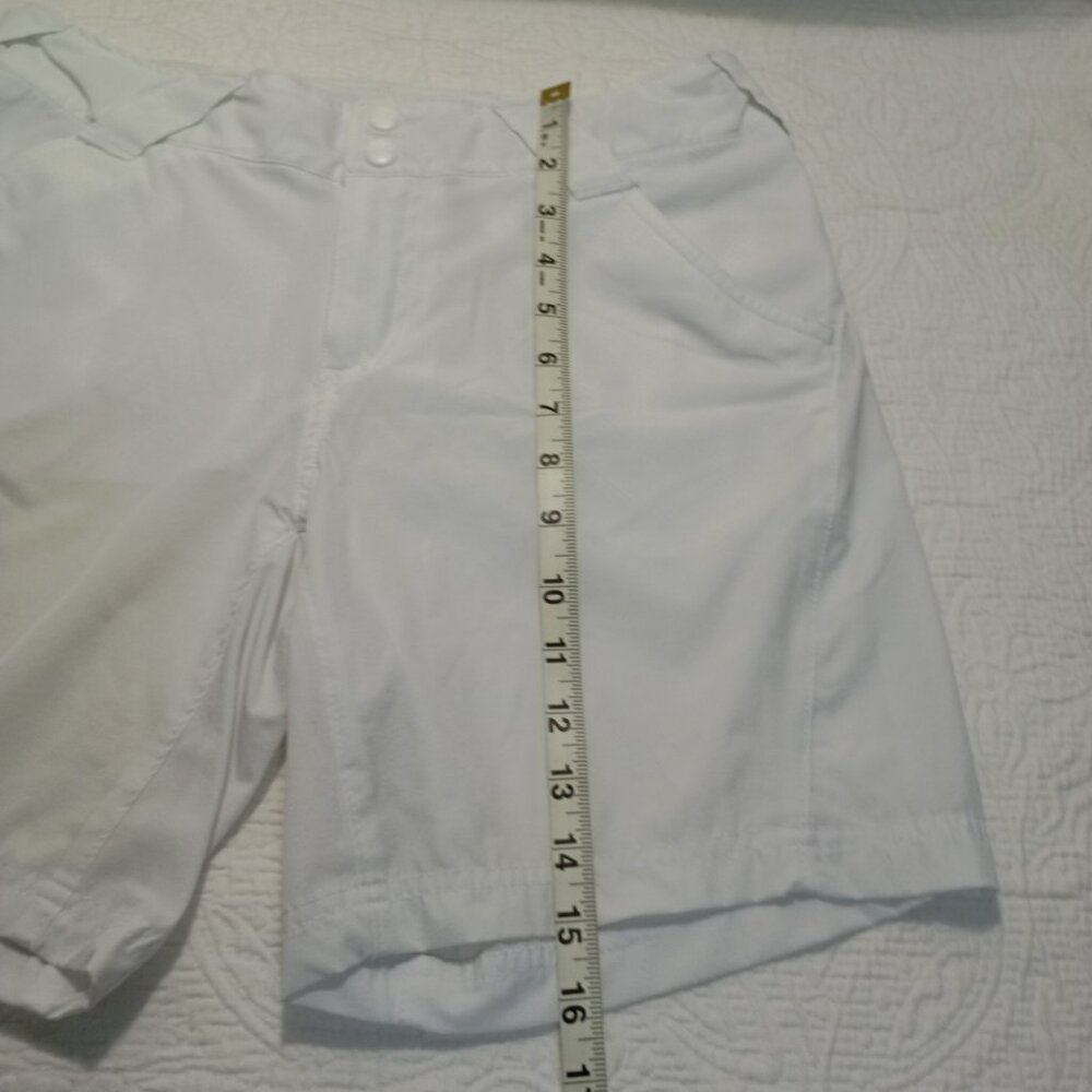 Columbia PFG White Shorts Size 6 7L Performance Fishing Gear Outdoor Wear - Picture 9 of 9